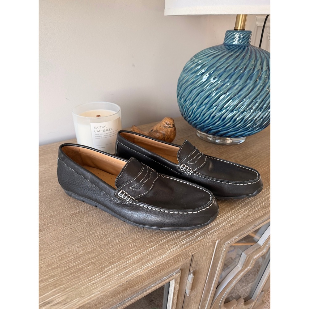 FootJoy‎ Leather Penny Loafer Drivers Mens Black 11.5 M 79065